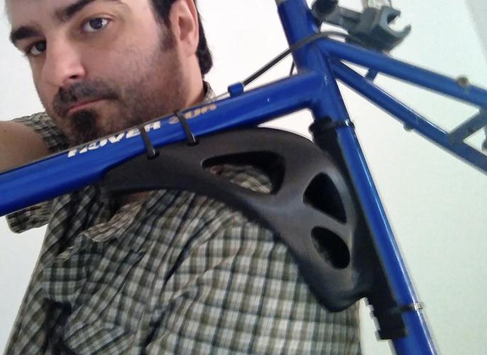 Painless bicycle on shoulder 3D Print 86943