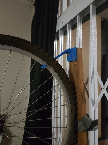 Hanging Bicycle Wall Mount 3D Print 87026