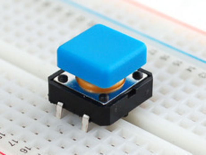 Adafruit Square Tactile Button Switch 3D Print 87234