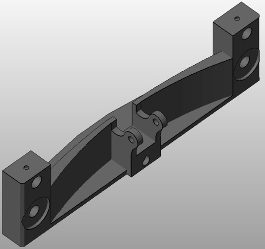 Single Piecer Y end idler for PRUSA i3   3D Print 87244