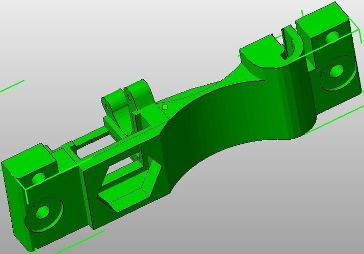 Single Piecer Y end idler for PRUSA i3   3D Print 87245