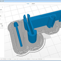 ZORTRAX M200 Filament and Ribbon Cord Holder  - Thumbnail 5