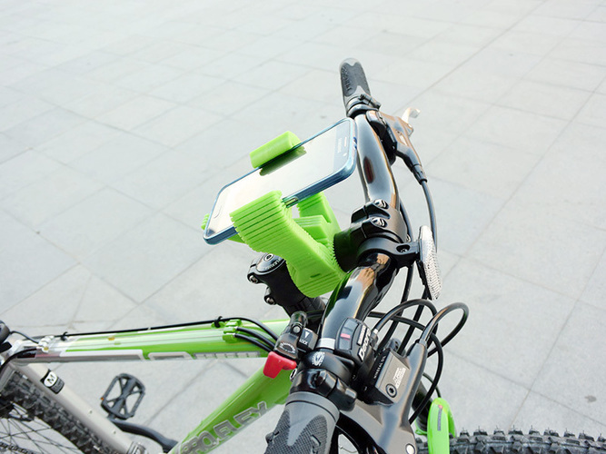 phone holder bike 3d print