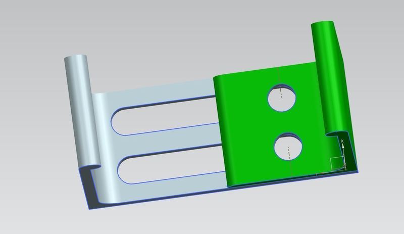 Simple Bike Wall Mount (Adjustable for any Bike Tire Size)