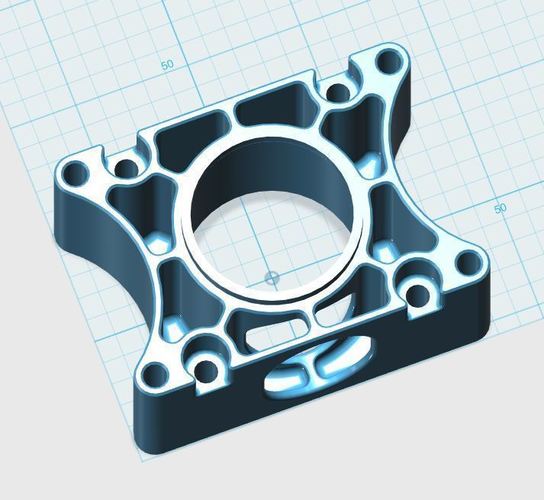Stand-off Mount for Nema 23 3D Print 87539
