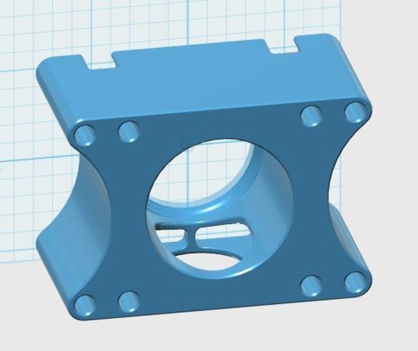 Stand-off Mount for Nema 23 3D Print 87540