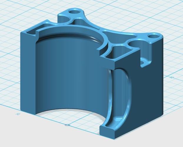 Stand-off Mount for Nema 23 3D Print 87541