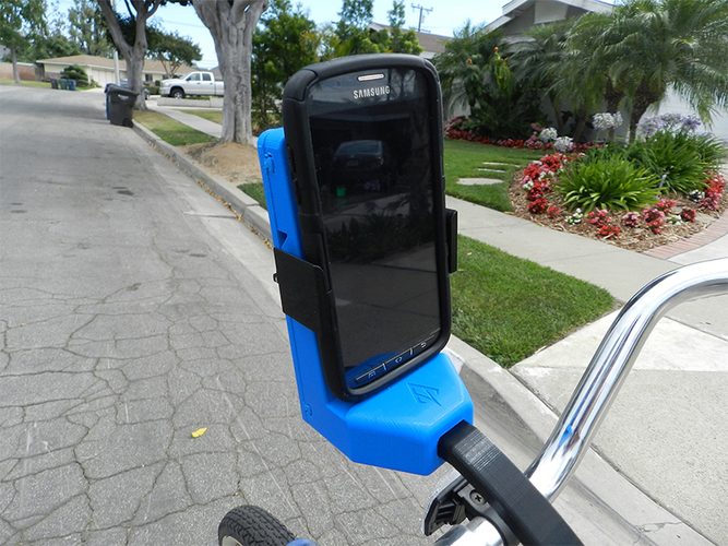 Quick Access Bike Mount for Smartphones 3D Print 87675