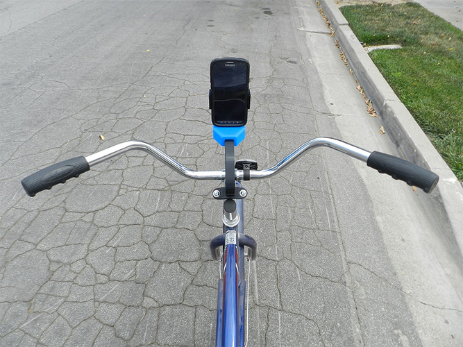 Quick Access Bike Mount for Smartphones 3D Print 87676
