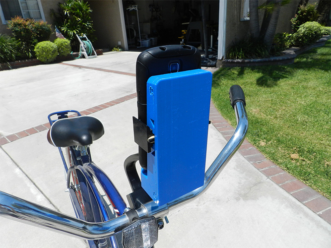 Quick Access Bike Mount for Smartphones 3D Print 87679