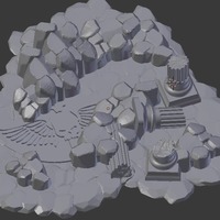 Sci-Fi Rocky Ruin - Thumbnail 2