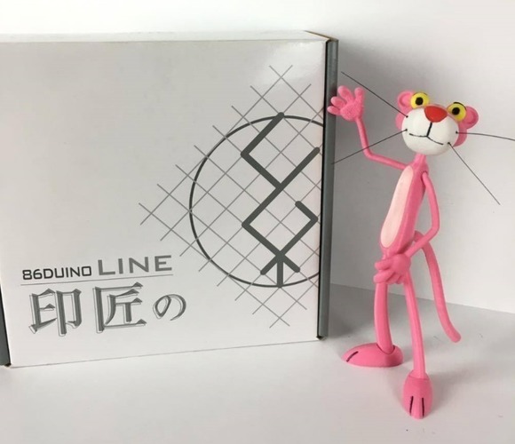 Pink Panther -- 86Duino 3D Print 87995