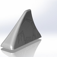 Scorpion Shark Fin for Car Roof, Fiat Abarth - Thumbnail 2