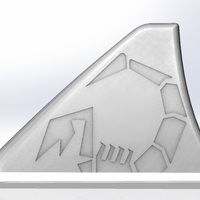 Scorpion Shark Fin for Car Roof, Fiat Abarth - Thumbnail 4