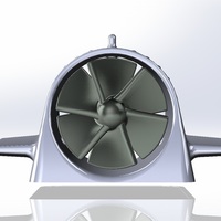 Vehicle fin with generator turbine and light. - Thumbnail 4