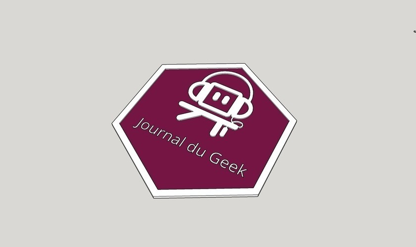 Logo Journal du Geek 3D Print 88065