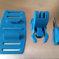 Backpack Shoulder attachment for GoPro camera - Thumbnail 5