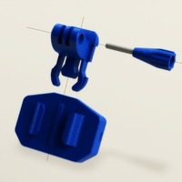 GoPro Helmet Front mount - Thumbnail 2