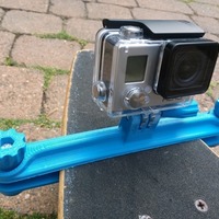 Longboard clamp for GoPro camera - Thumbnail 3