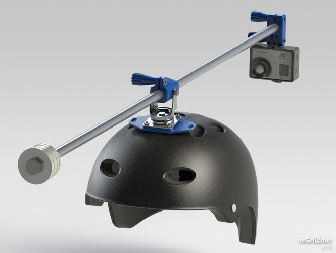 GoPro 360 Rotor mount 3D Print 88163