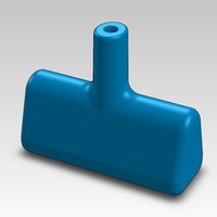 Small starter handle for lawnmower 3D Printing 88194