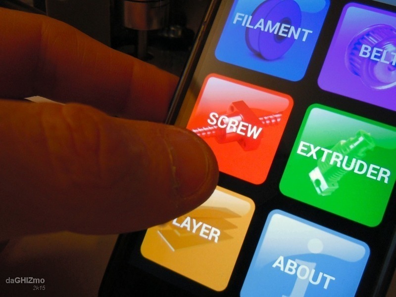 3D PRINTERS CALCULATOR ANDROID APP
