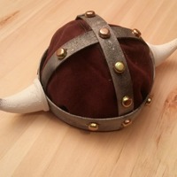 Small Viking Horned Helmet 3D Printing 88221