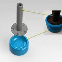 Levelling feet risers for a Bosch dishwasher - Thumbnail 3