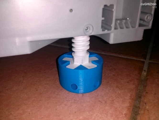 Levelling feet risers for a Bosch dishwasher 3D Print 88232
