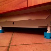 Levelling feet risers for a Bosch dishwasher - Thumbnail 8