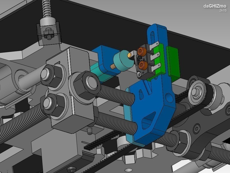 adjustable Y Endstop Prusai3