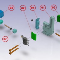 adjustable Y Endstop Prusai3 - Thumbnail 3