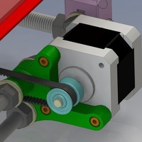 Y Motor Mount Prusa i3 - Thumbnail 1