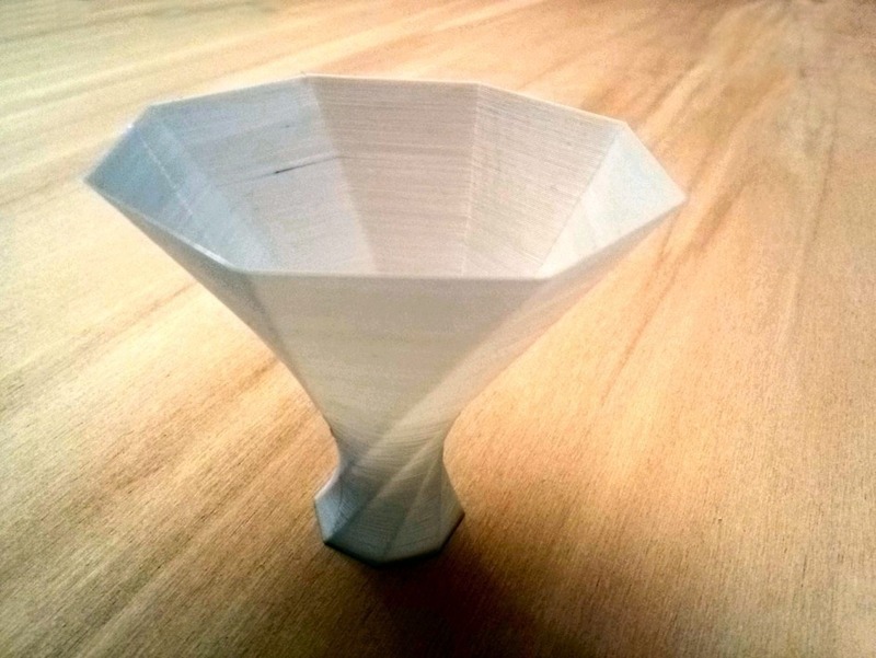 Diverging Spiral Vase