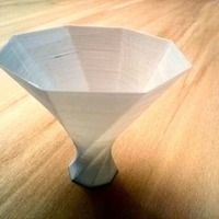 Small Diverging Spiral Vase 3D Printing 88296