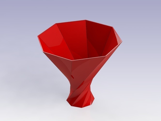 Diverging Spiral Vase 3D Print 88298