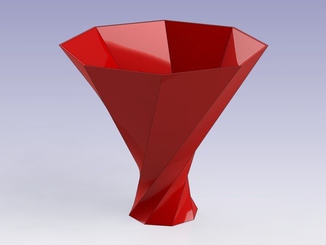 Diverging Spiral Vase 3D Print 88300