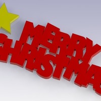 Merry Christmas Sign - Thumbnail 3