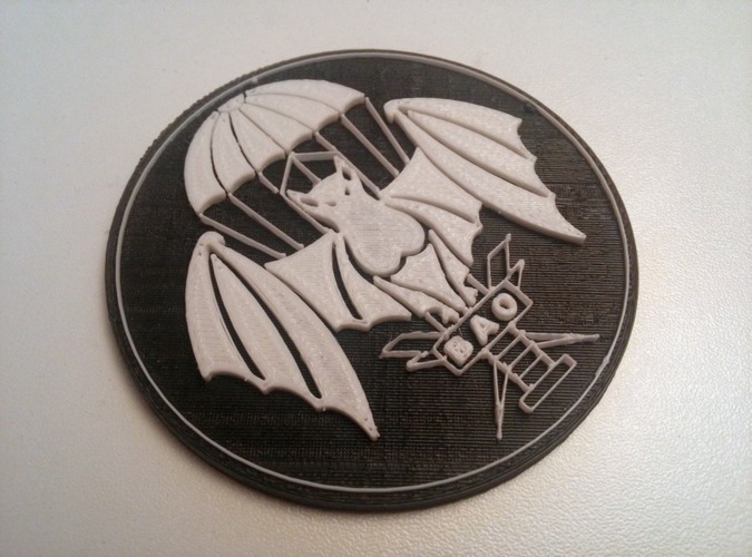 B.A.O. Emblem 3D Print 88330