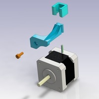 Nema17 cable holder - Thumbnail 2