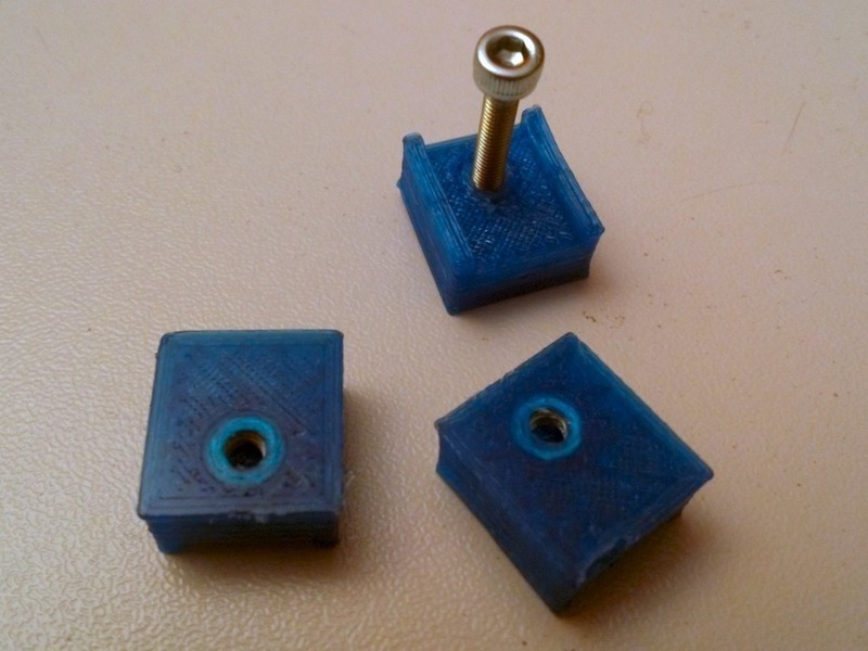 Leveling Nuts - Prusa i3 Al Y Plate