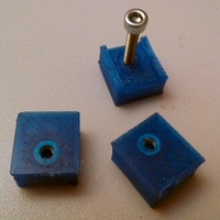 Small Leveling Nuts - Prusa i3 Al Y Plate 3D Printing 88340