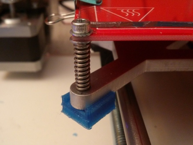Leveling Nuts - Prusa i3 Al Y Plate 3D Print 88342