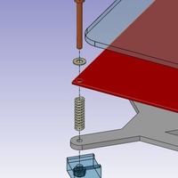 Leveling Nuts - Prusa i3 Al Y Plate - Thumbnail 4