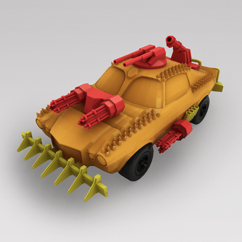 Mad Max Car 3D Print 88360
