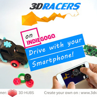3DRacers - Muscle RC Car Toy - Thumbnail 3
