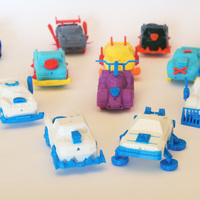 Toy car - DeLorean 3DRacers - Back To The Future - Thumbnail 5