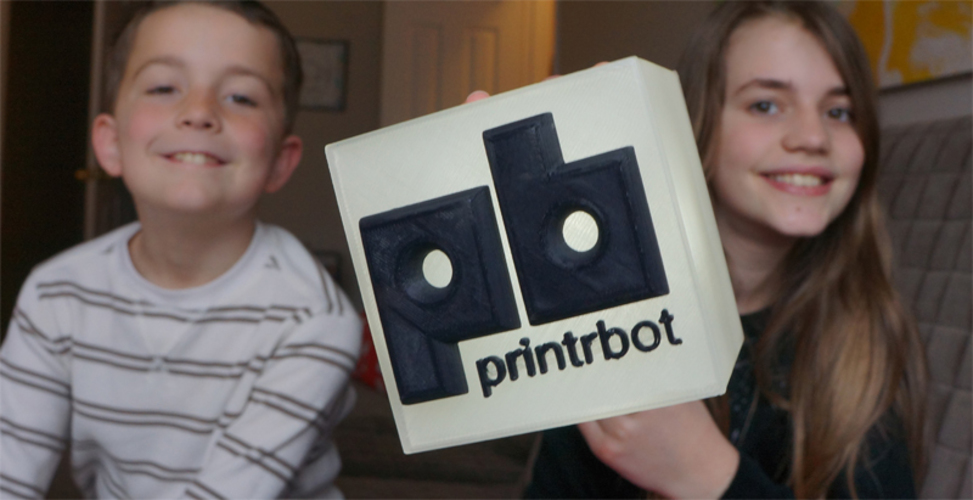 Light Box for PrintrBot Logo 3D Print 88401