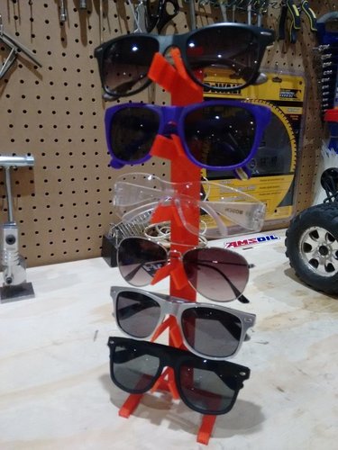 Expandable Sunglass Holder 3D Print 88418