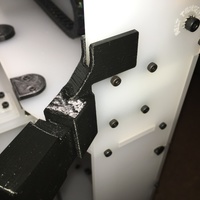 Small E3D BigBox Camera Angle Fixation (removable) 3D Printing 88441